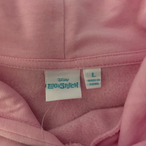 Disney LIilo & Stitch  Pink Hoodie Large - Picture 6 of 10